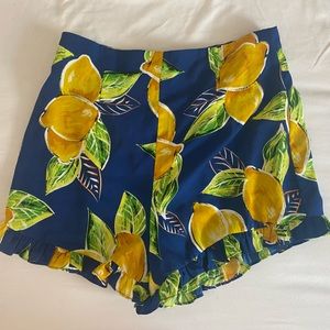 Lemon  shorts